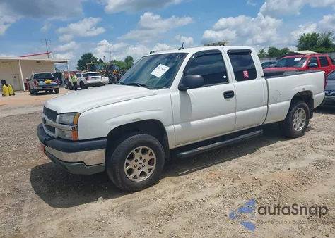 2004 Chevrolet Silverado 1500 Lt from USA, damaged, VIN 2GCEC19T541374193